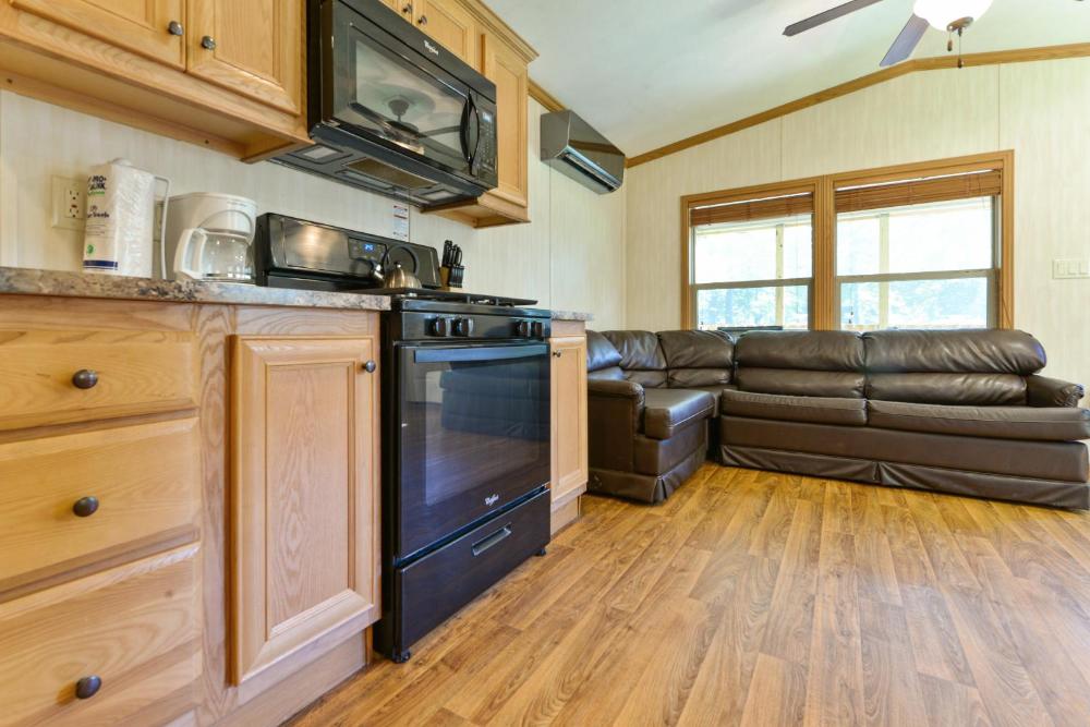 Two-Bedroom Park Model interior